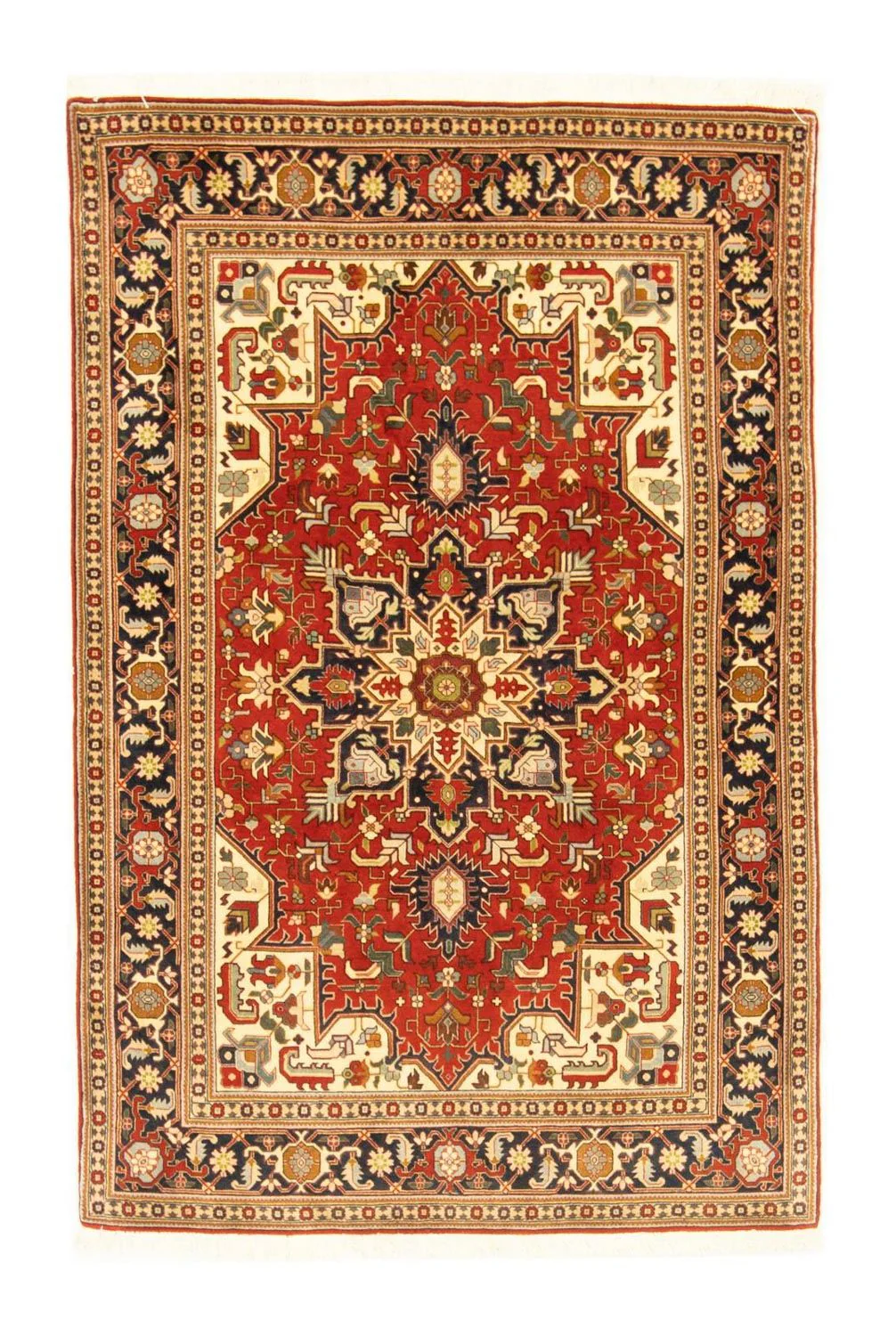 Täbriz - 50 Raj Teppich 156x103cm - Perserteppich