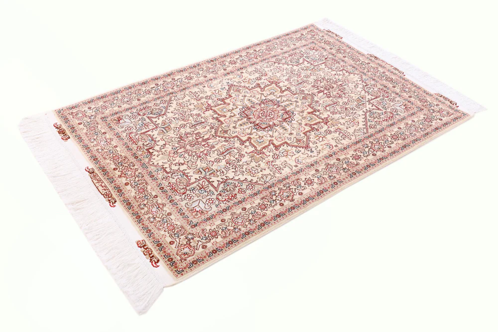 Perserteppich - Täbriz - Royal - 160 x 100 cm - hellbeige - Image 2