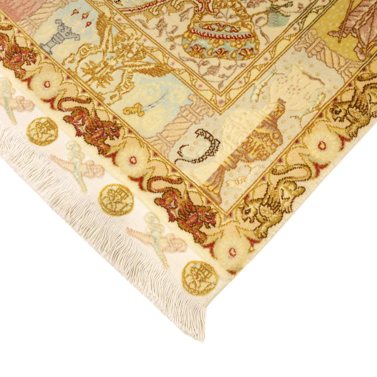 Täbriz - 50 Raj Teppich 160x101cm - Perserteppich - Image 4