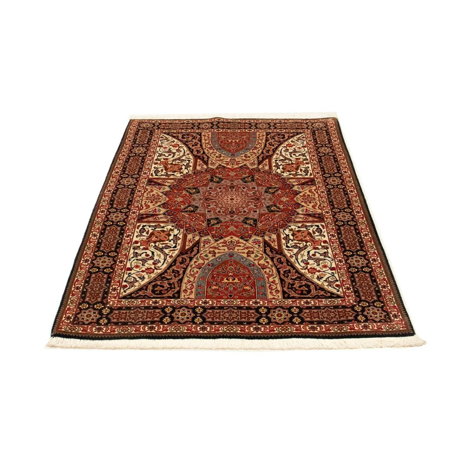 Täbriz - 50 Raj Teppich 160x103cm - Perserteppich - Image 5