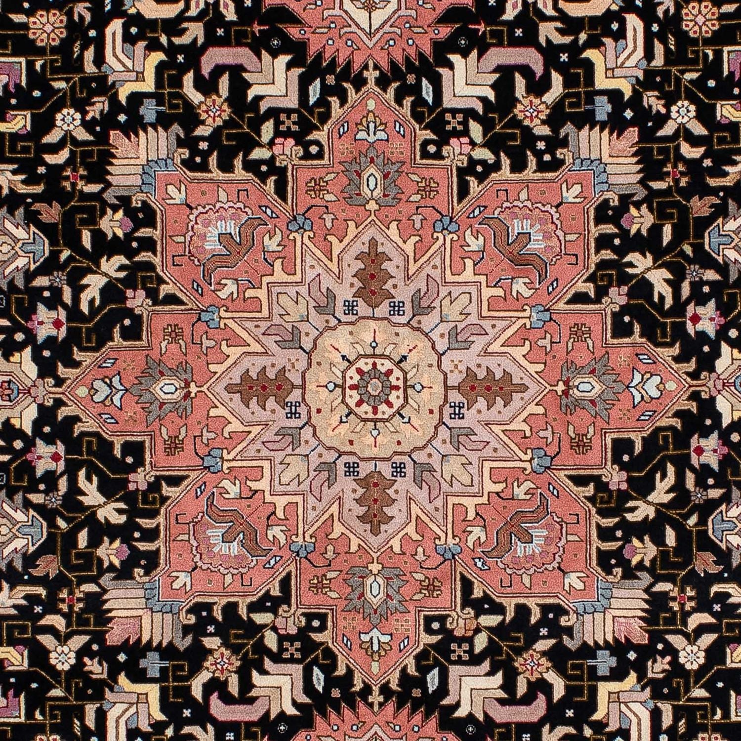 Perserteppich - Täbriz - Royal 196 x 152 cm - dunkelblau - Image 2