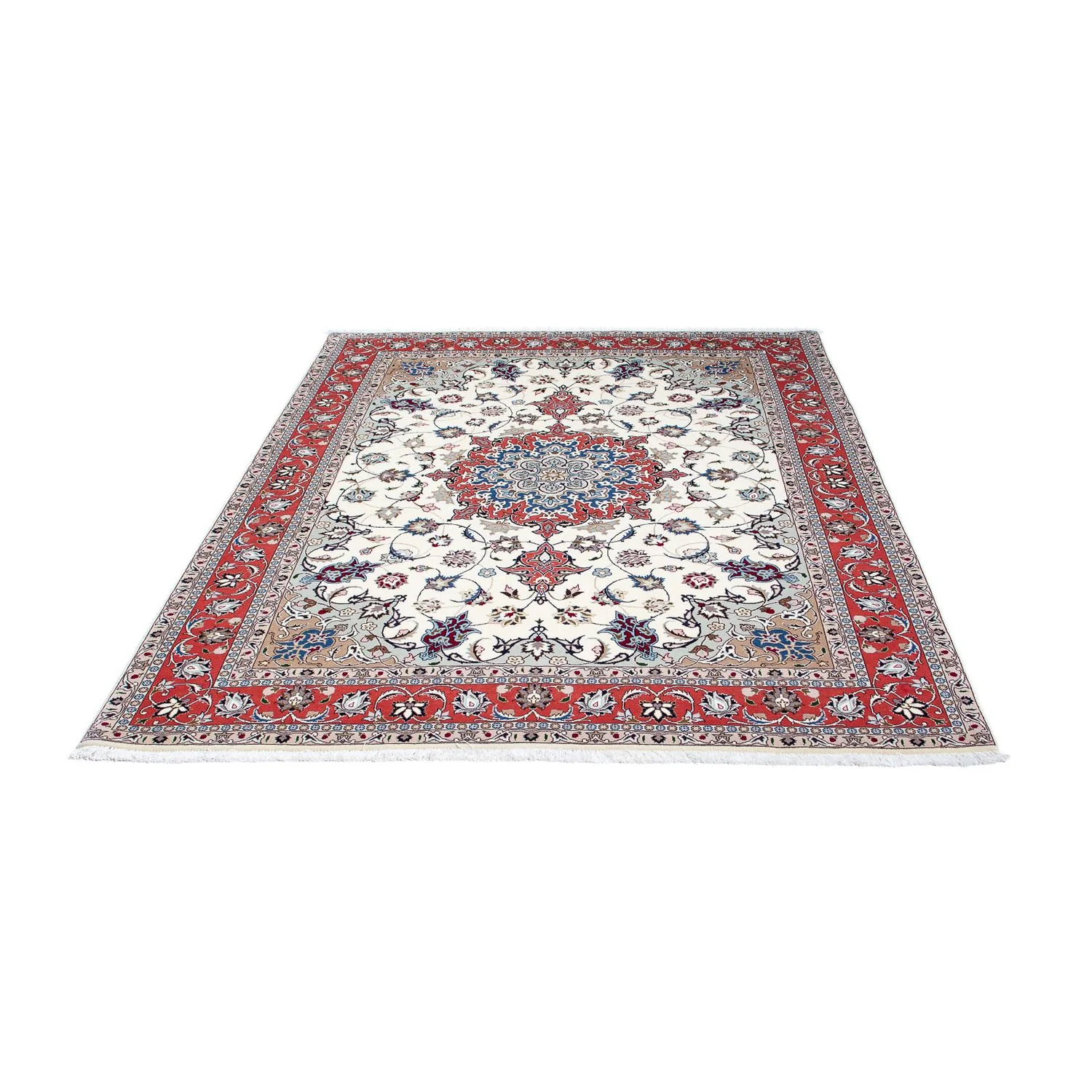 Täbriz - 50 Raj Teppich 198x151cm - Perserteppich - Image 5