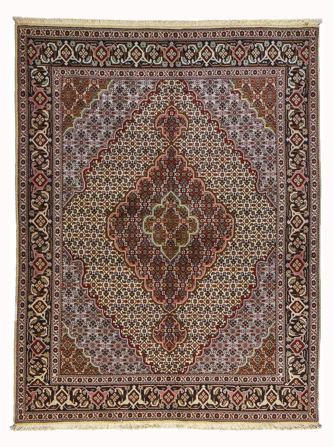 Täbriz - 40 Raj Teppich 200x150cm - Perserteppich
