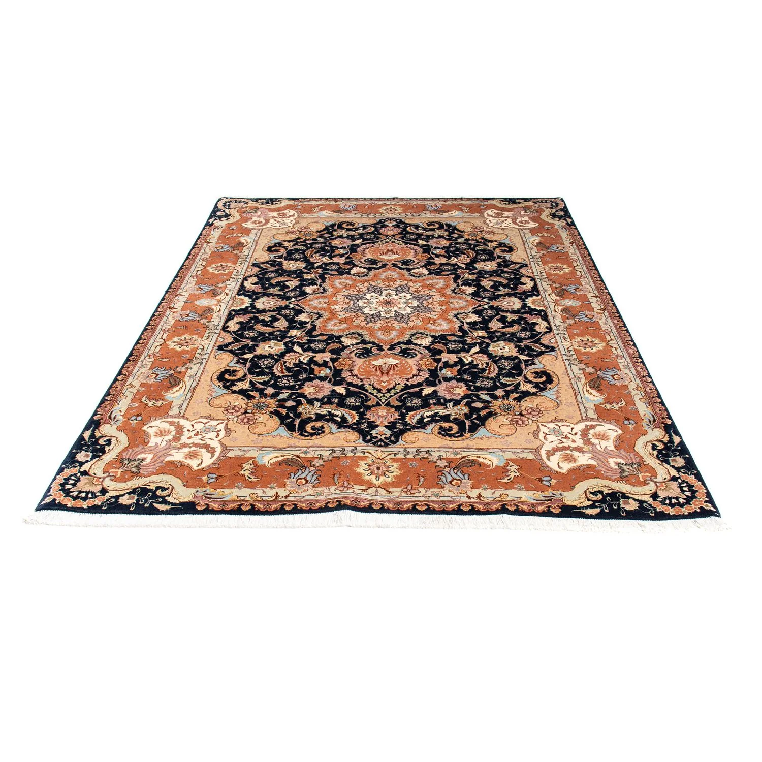 Täbriz - 50 Raj Teppich 200x155cm - Perserteppich - Image 5