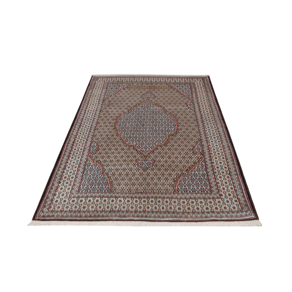 Täbriz - 50 Raj Teppich 202x135cm - Perserteppich - Image 6