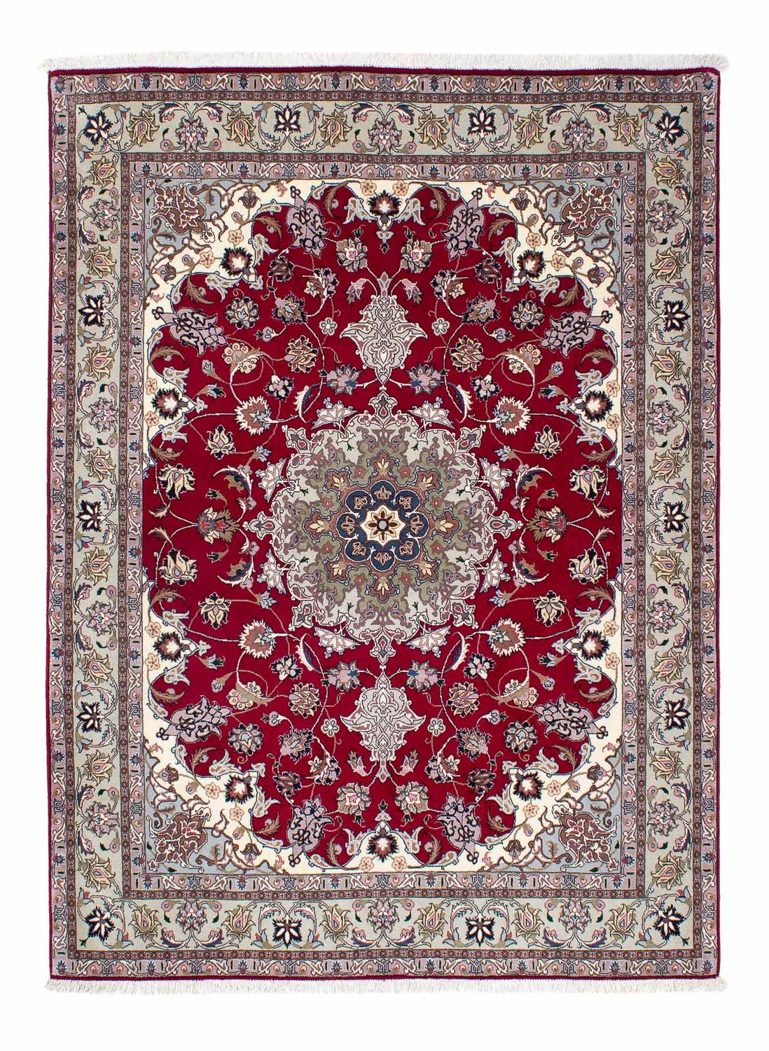 Täbriz - 50 Raj Teppich 202x150cm - Perserteppich