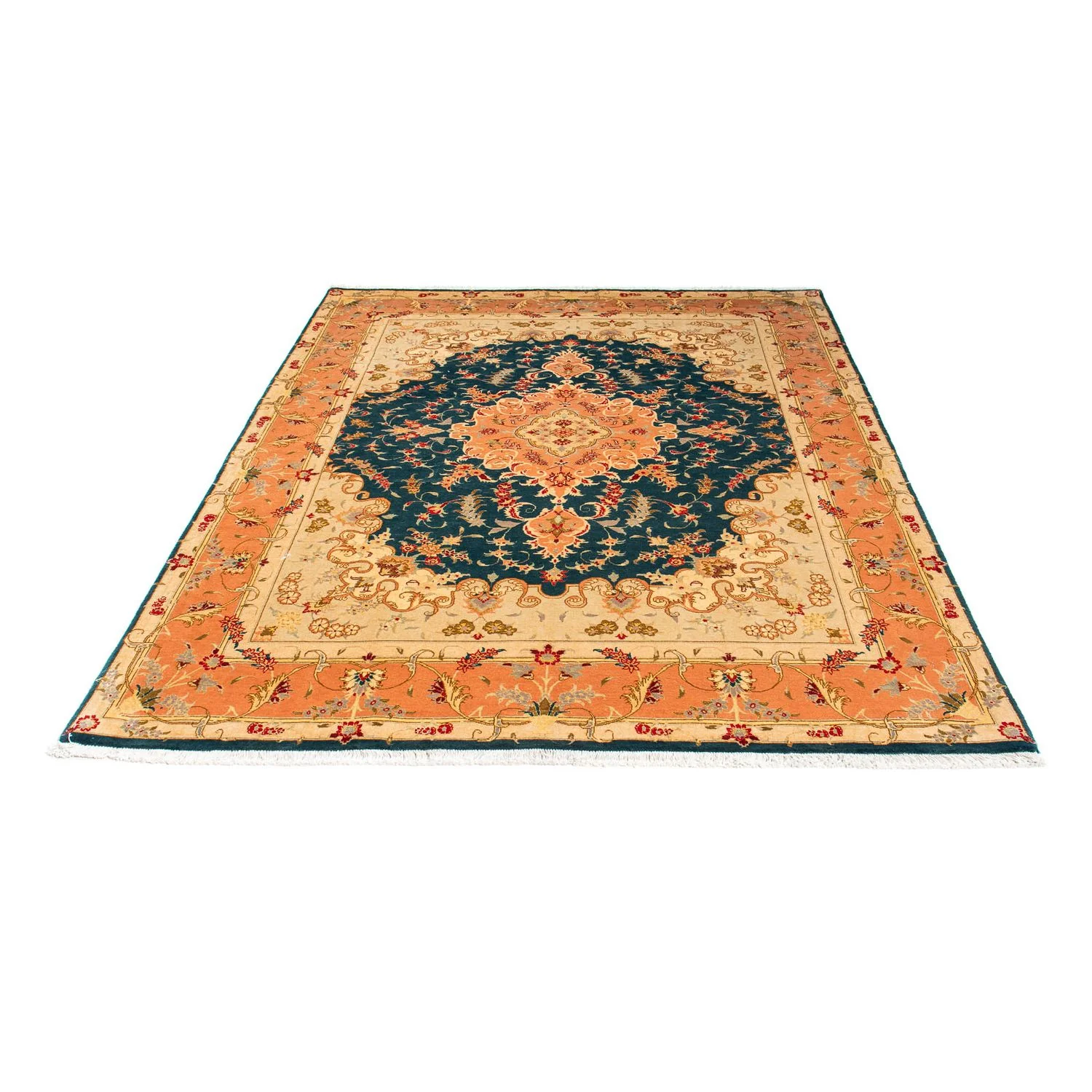 Täbriz - 50 Raj Teppich 202x152cm - Perserteppich - Image 5