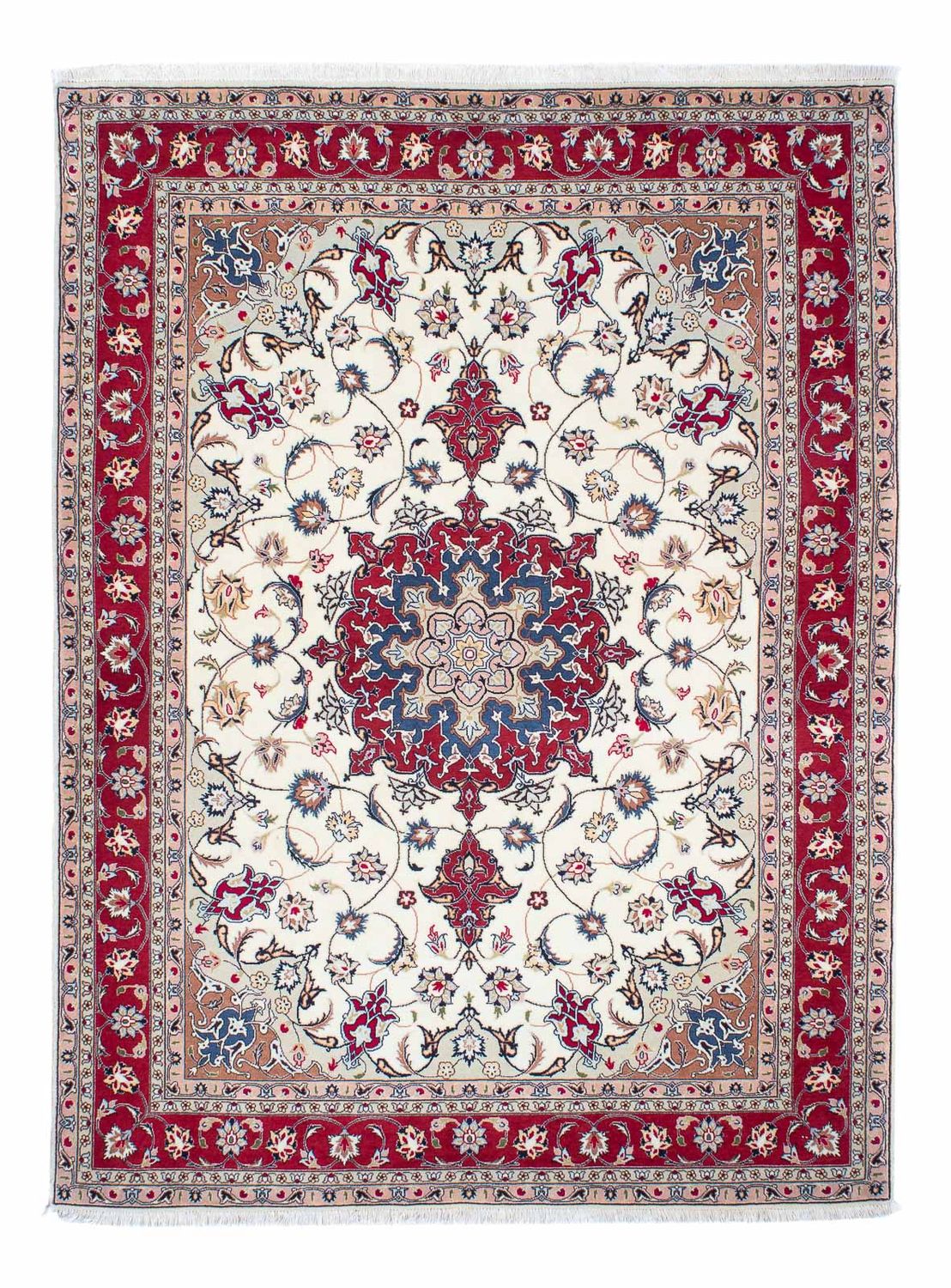 Täbriz - 50 Raj Teppich 203x151cm - Perserteppich