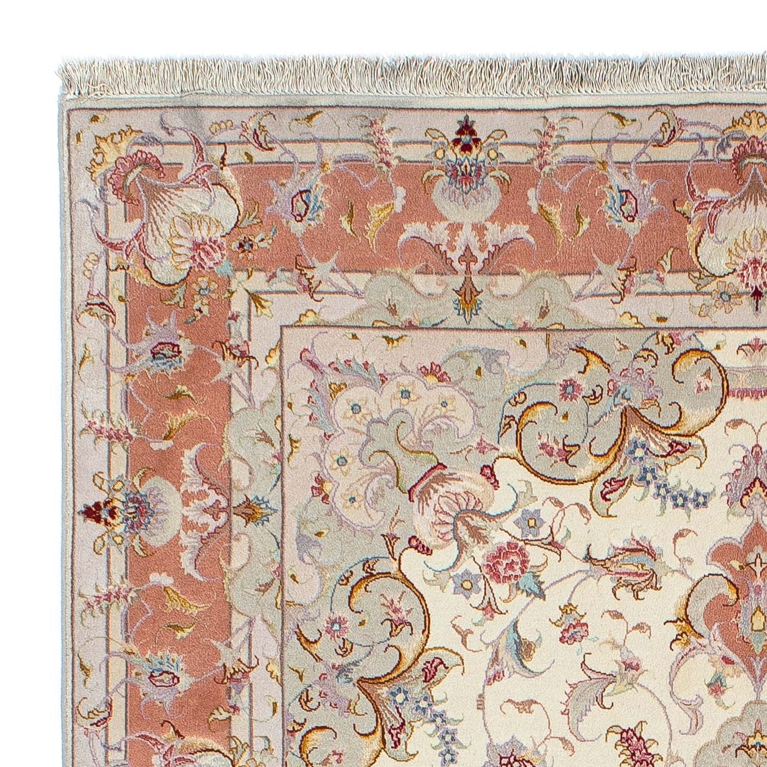 Täbriz - 50 Raj Teppich 205x152cm - Perserteppich - Image 3