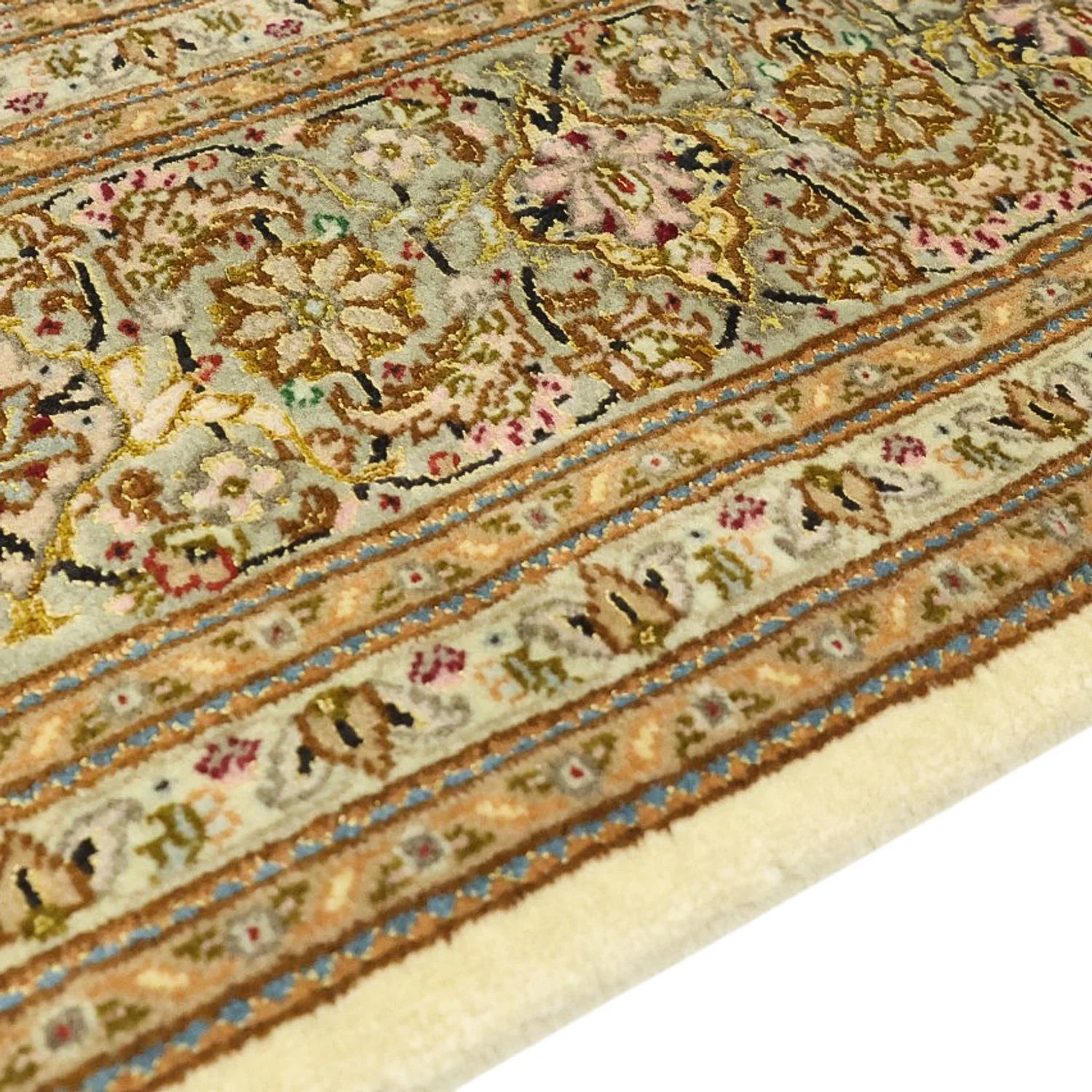 Täbriz - 50 Raj Teppich 208x149cm - Perserteppich - Image 3