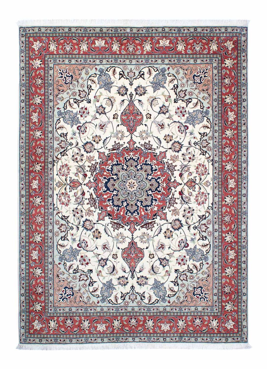 Täbriz - 50 Raj Teppich 210x150cm - Perserteppich