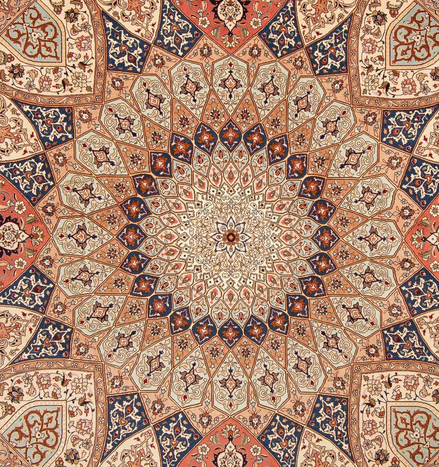 Täbriz - 50 Raj Teppich 253x250cm - Perserteppich - Image 2