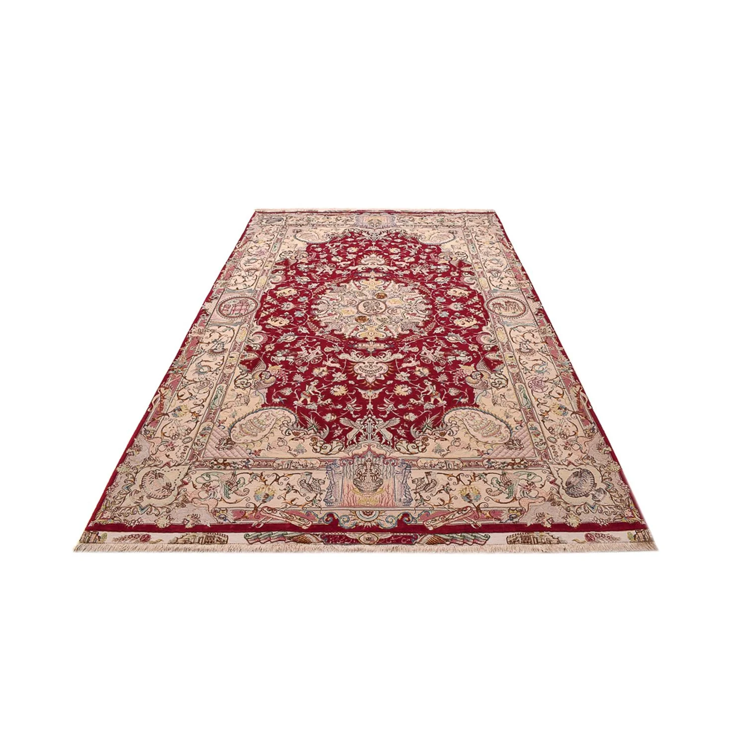 Perserteppich - Täbriz - Royal - 305 x 198 cm - rot - Image 5