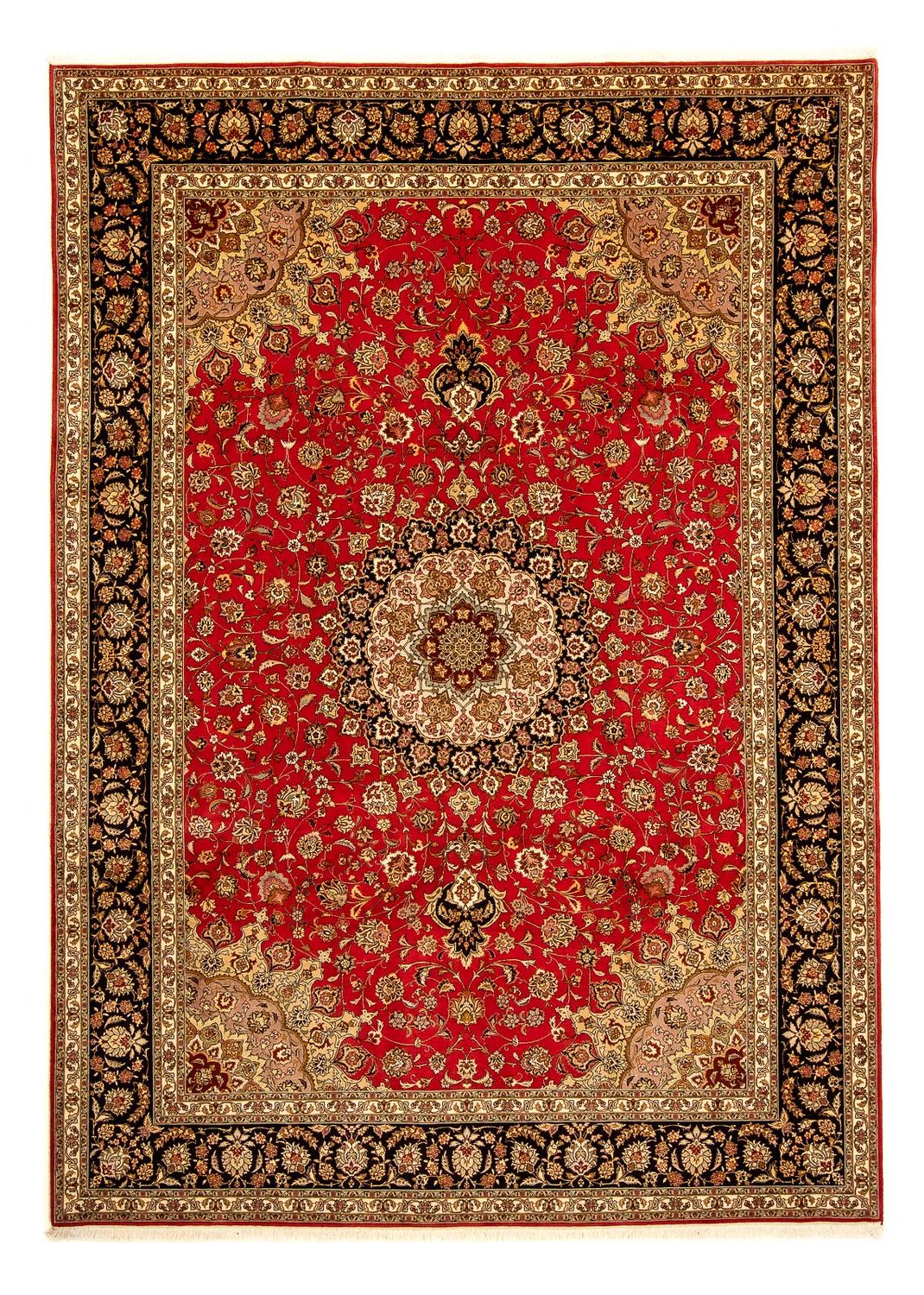 Täbriz - 50 Raj Teppich 351x253cm - Perserteppich