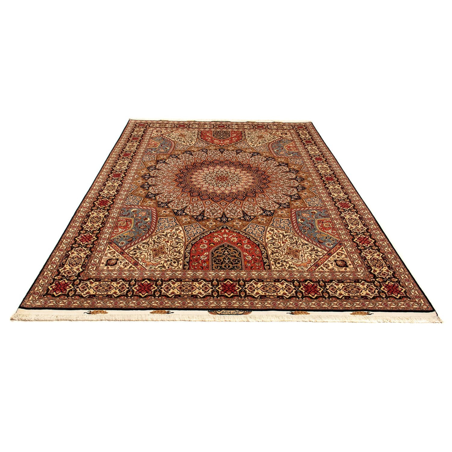 Täbriz - 50 Raj Teppich 352x252cm - Perserteppich - Image 5