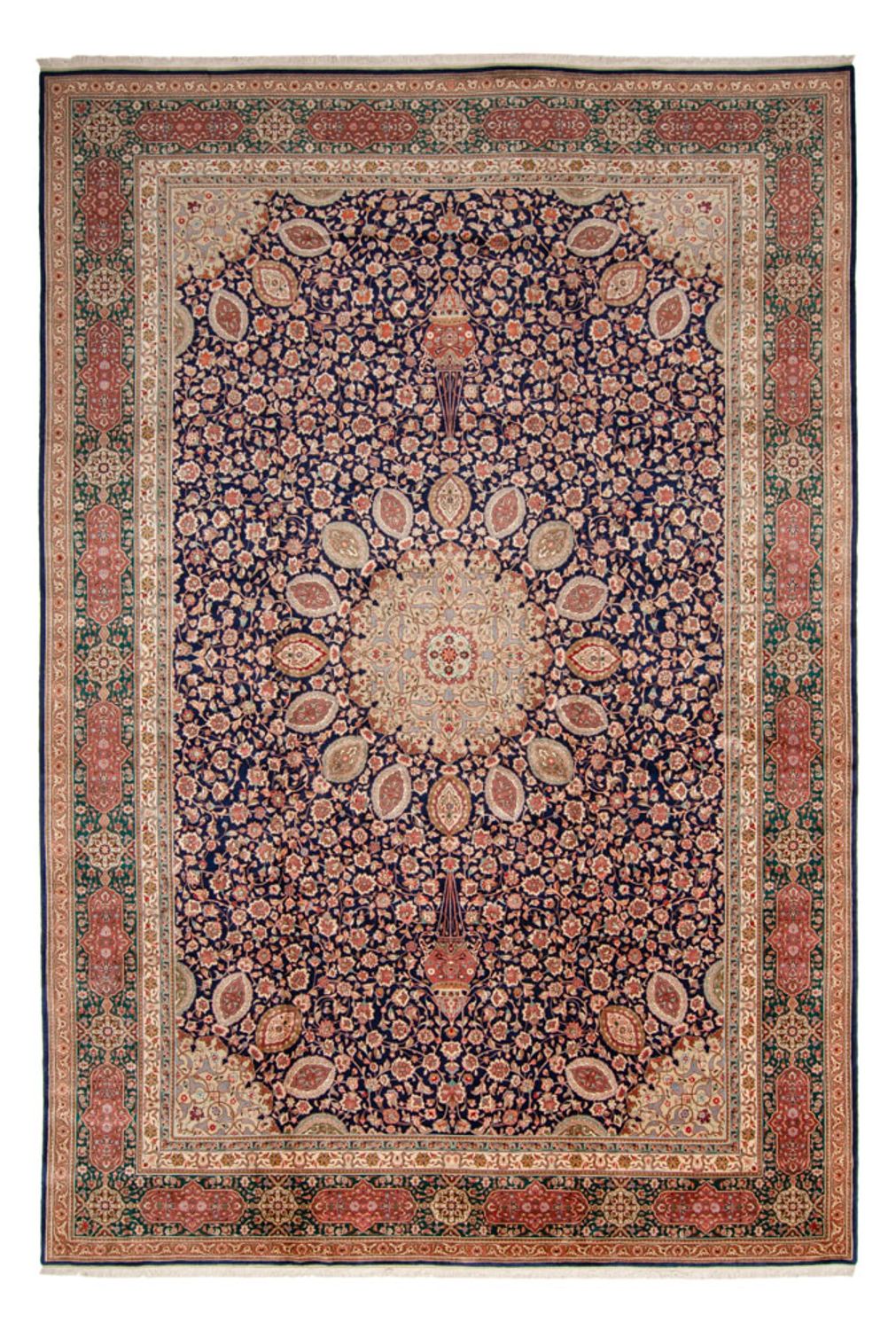 Täbriz - 50 Raj Teppich 517x352cm - Perserteppich