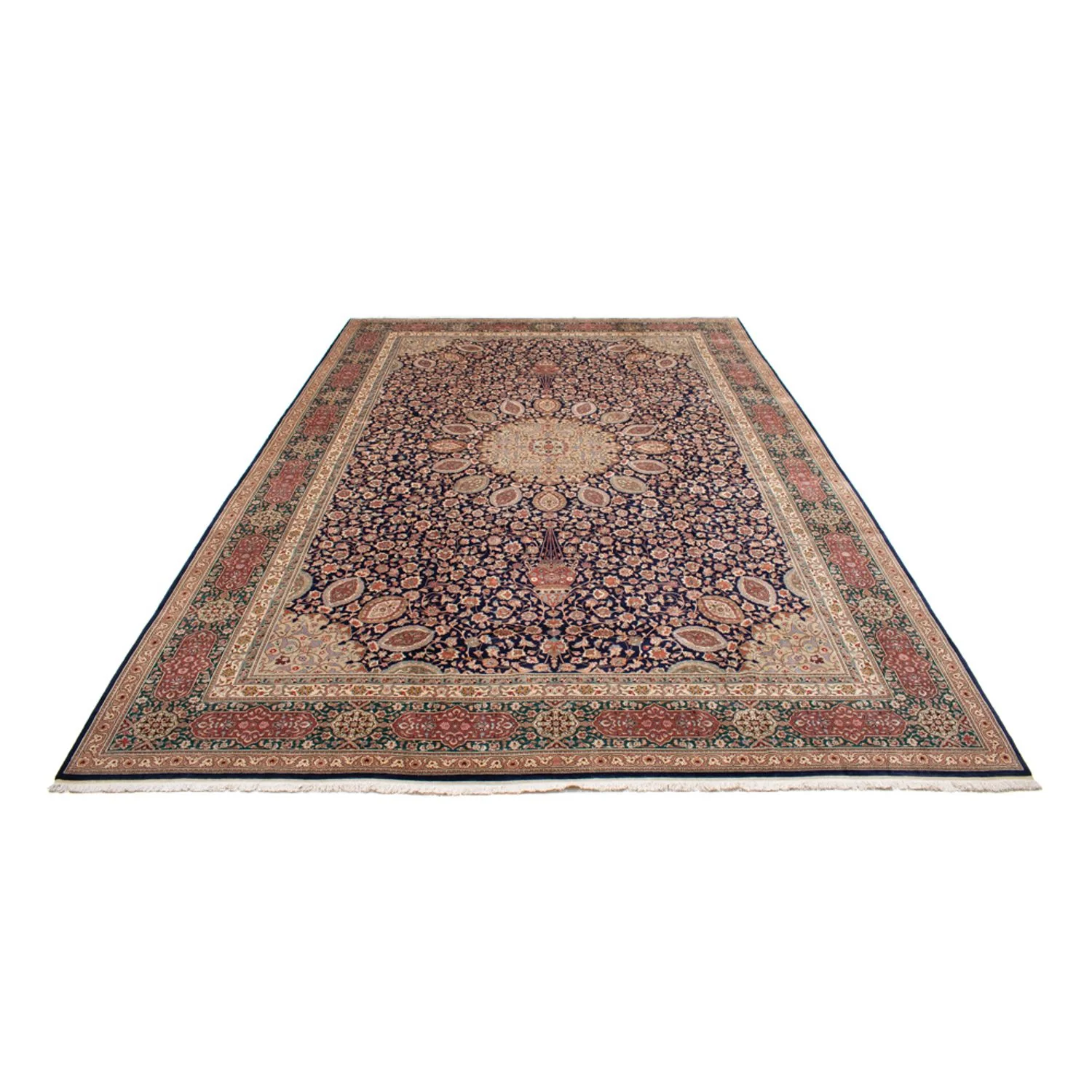 Täbriz - 50 Raj Teppich 517x352cm - Perserteppich - Image 5