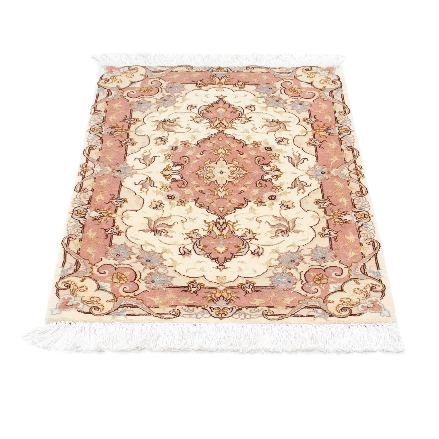 Perserteppich - Täbriz - Royal 89 x 60 cm - beige - Image 5
