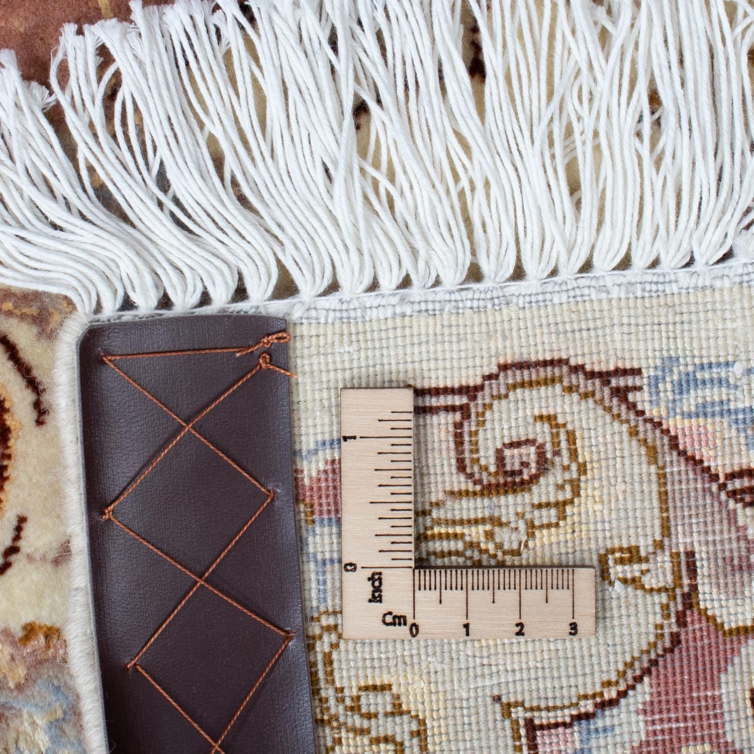 Perserteppich - Täbriz - Royal 89 x 60 cm - beige - Image 6