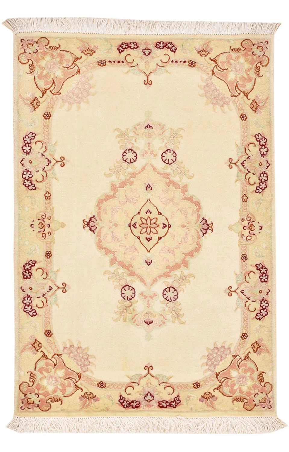 Täbriz - 50 Raj Teppich 90x60cm - Perserteppich