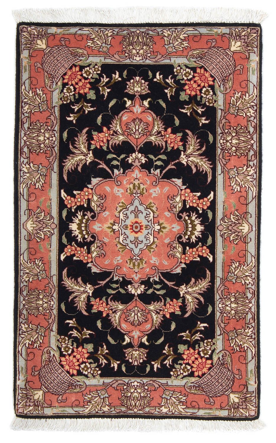 Täbriz - 50 Raj Teppich 90x60cm - Perserteppich