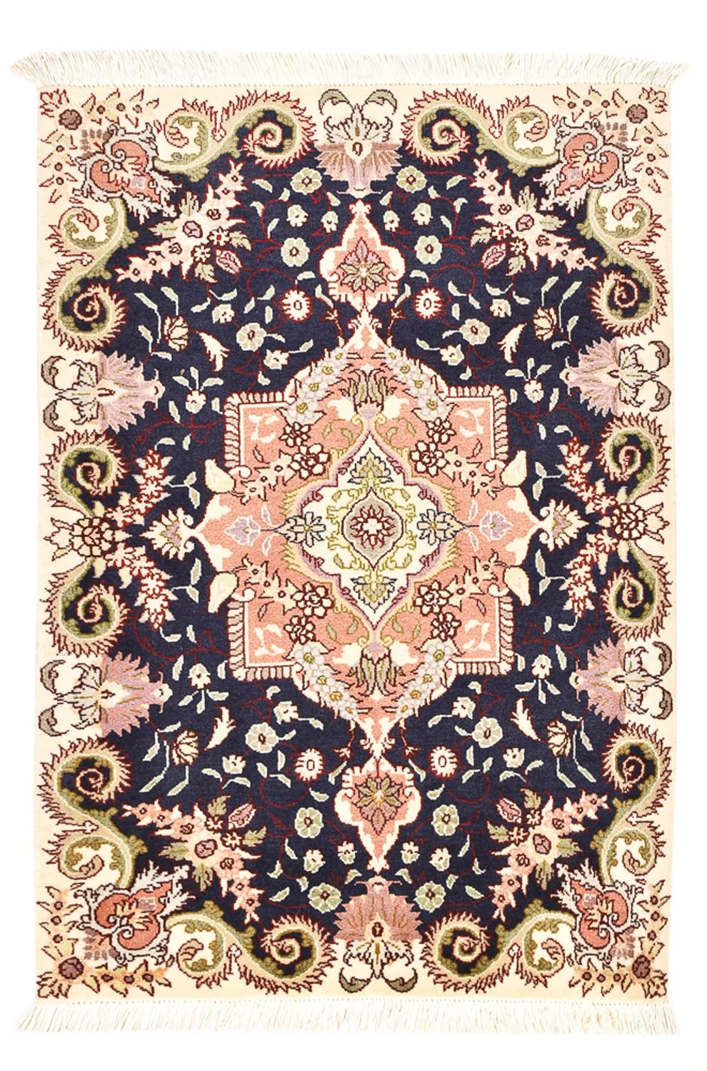 Täbriz - 50 Raj Teppich 92x60cm - Perserteppich