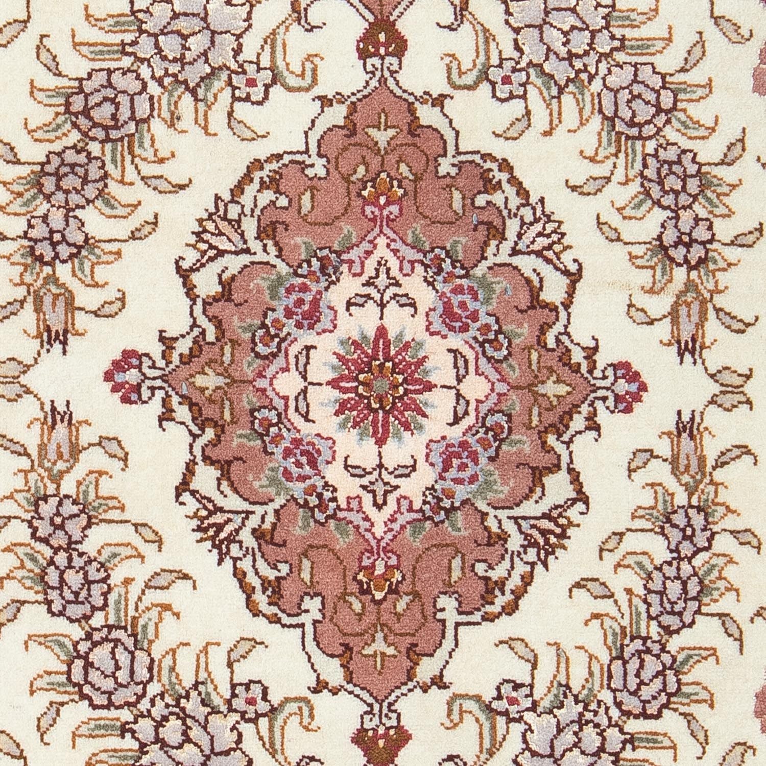 Perserteppich - Täbriz - Royal 93 x 61 cm - beige - Image 2