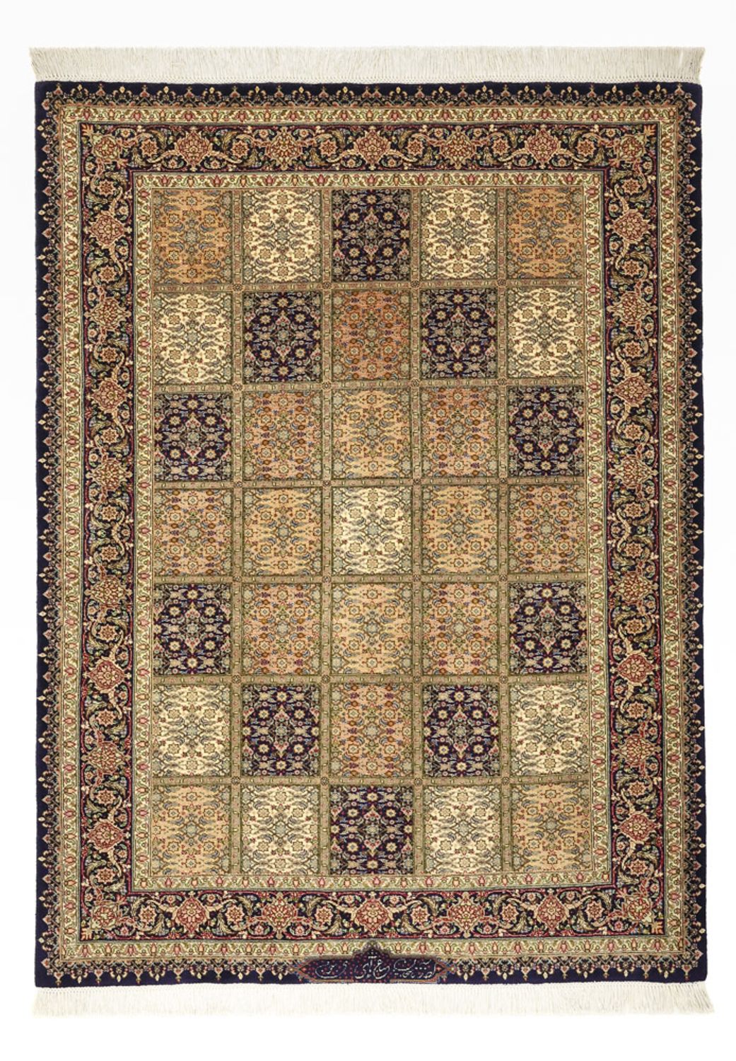Täbriz - 50 Raj Teppich 160x115cm - Perserteppich