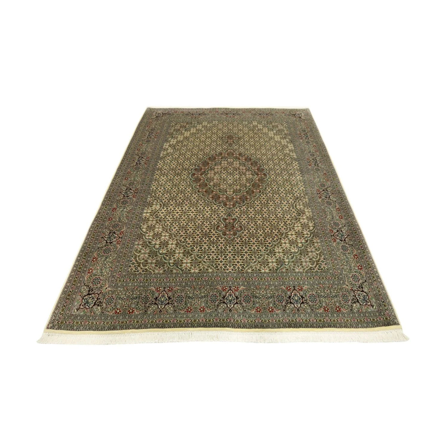 Täbriz - 50 Raj Teppich 204x153cm - Perserteppich - Image 6