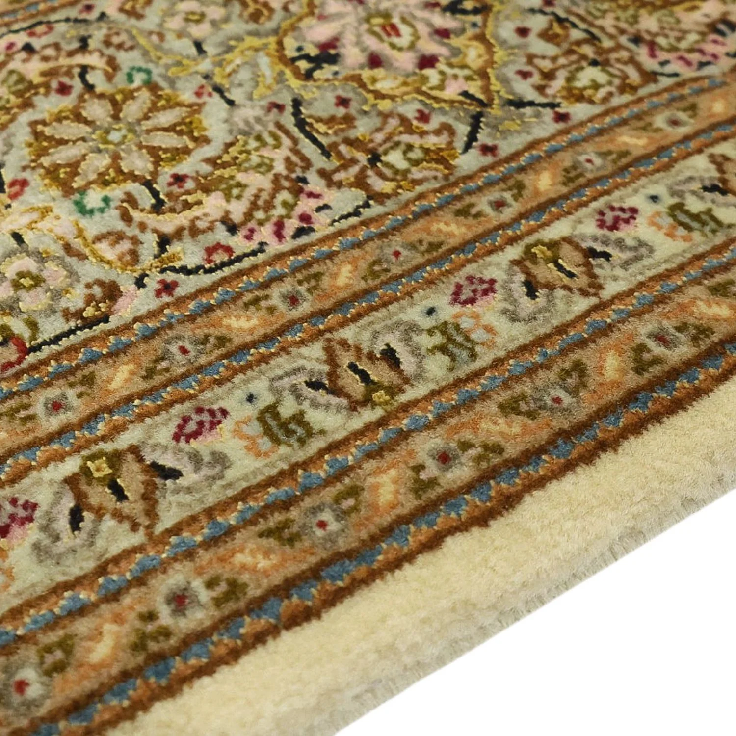 Täbriz - 50 Raj Teppich 207x151cm - Perserteppich - Image 3