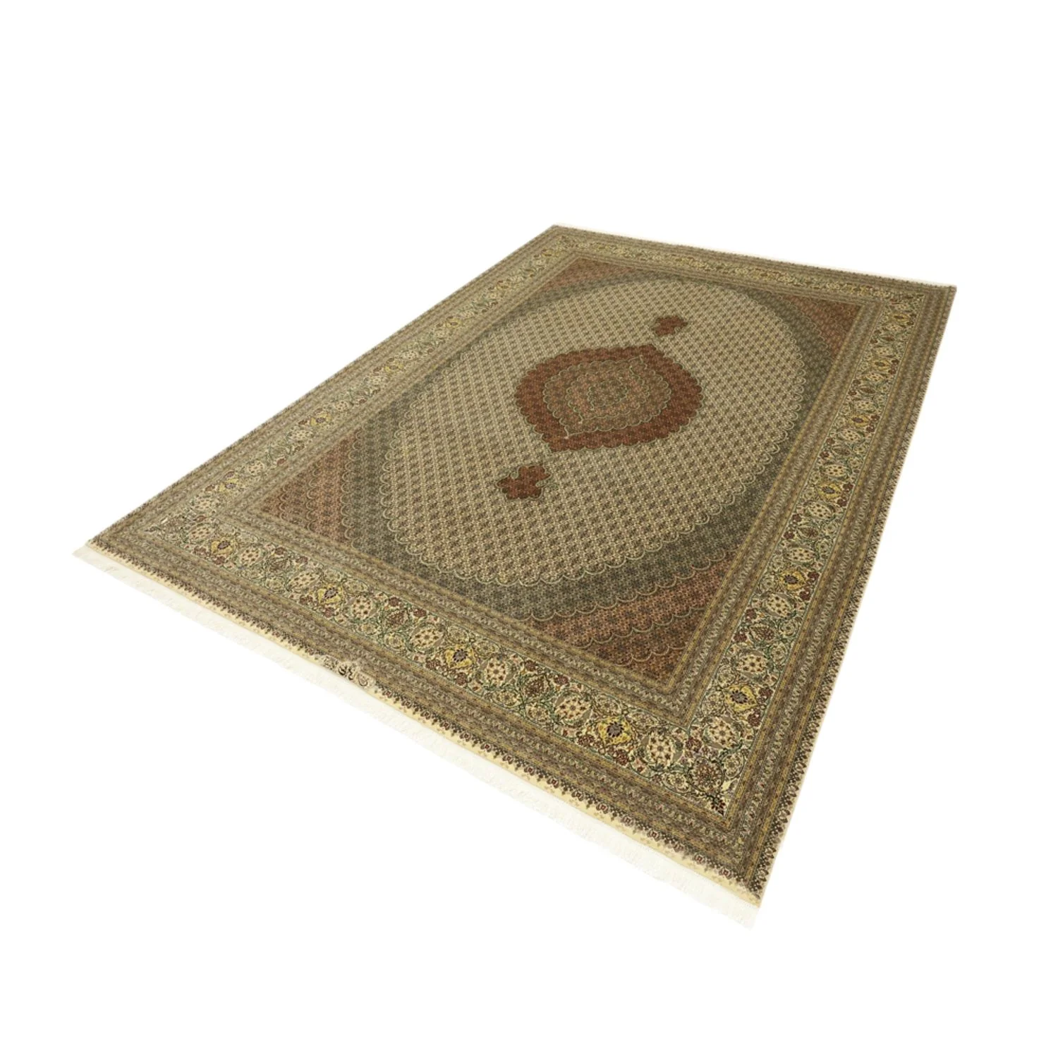 Täbriz - 50 Raj Teppich 348x248cm - Perserteppich - Image 6