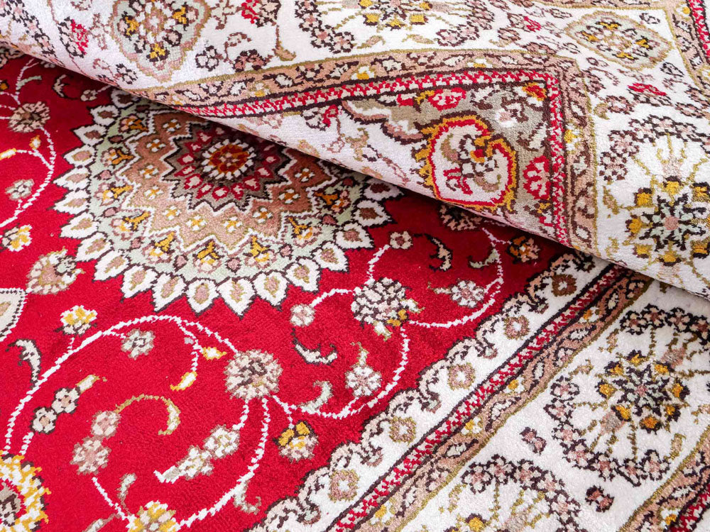 China Seide Teppich 120x77cm - Orientteppich - Image 4
