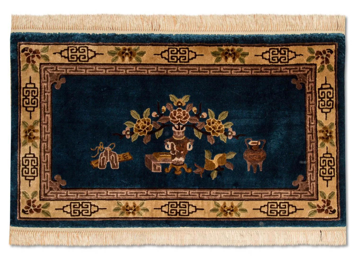 China Seide Teppich 122x69cm - Orientteppich