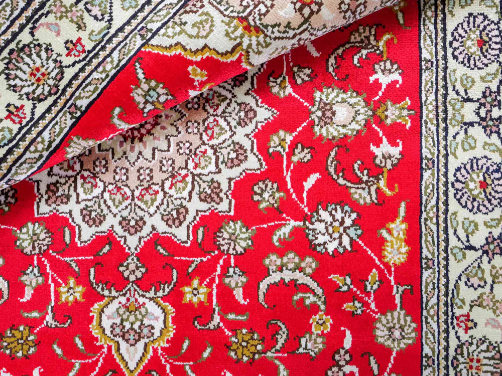 China Seide Teppich 122x78cm - Orientteppich - Image 2