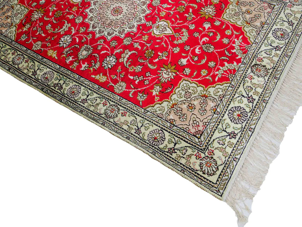 China Seide Teppich 122x78cm - Orientteppich - Image 3