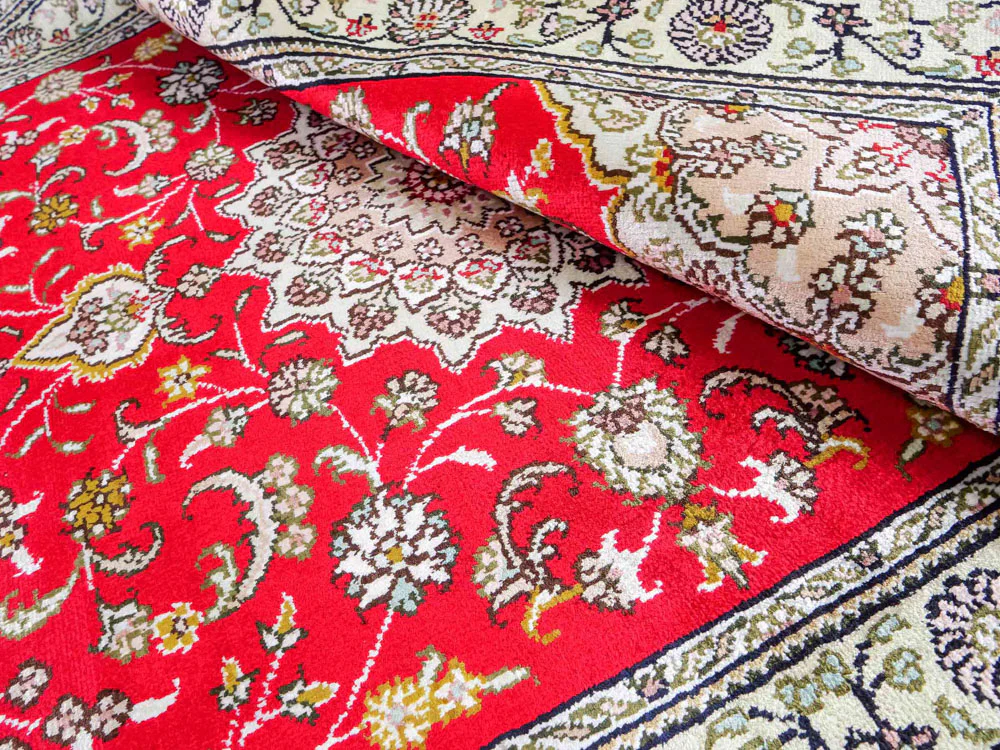 China Seide Teppich 122x78cm - Orientteppich - Image 4