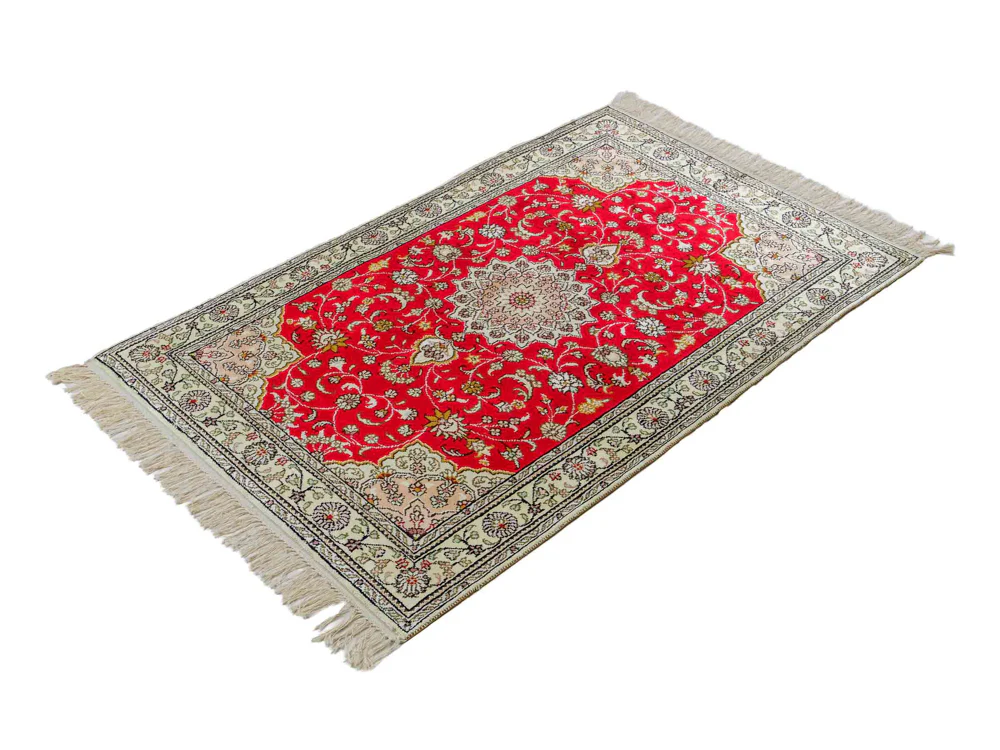China Seide Teppich 122x78cm - Orientteppich - Image 5