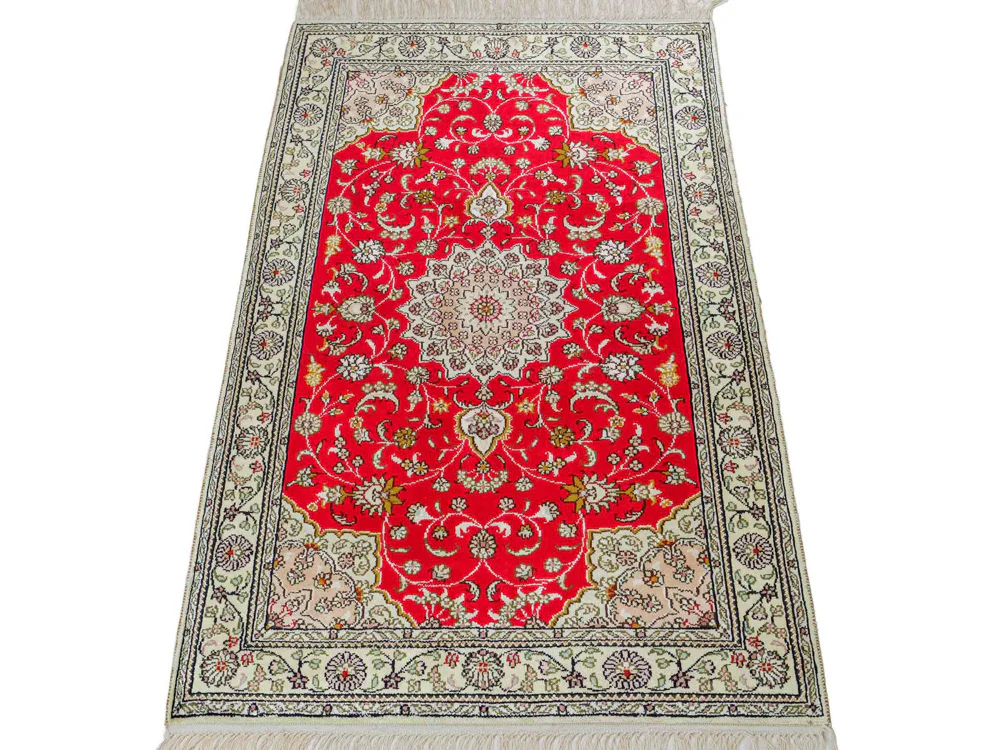 China Seide Teppich 122x78cm - Orientteppich - Image 6