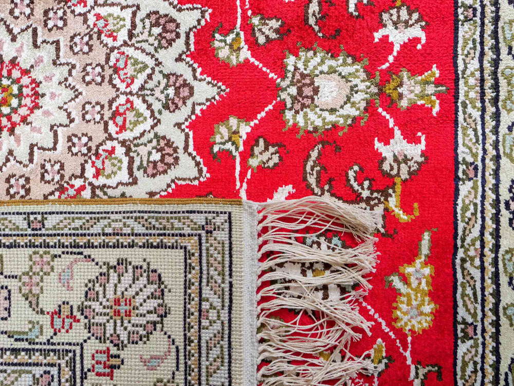 China Seide Teppich 122x78cm - Orientteppich - Image 7