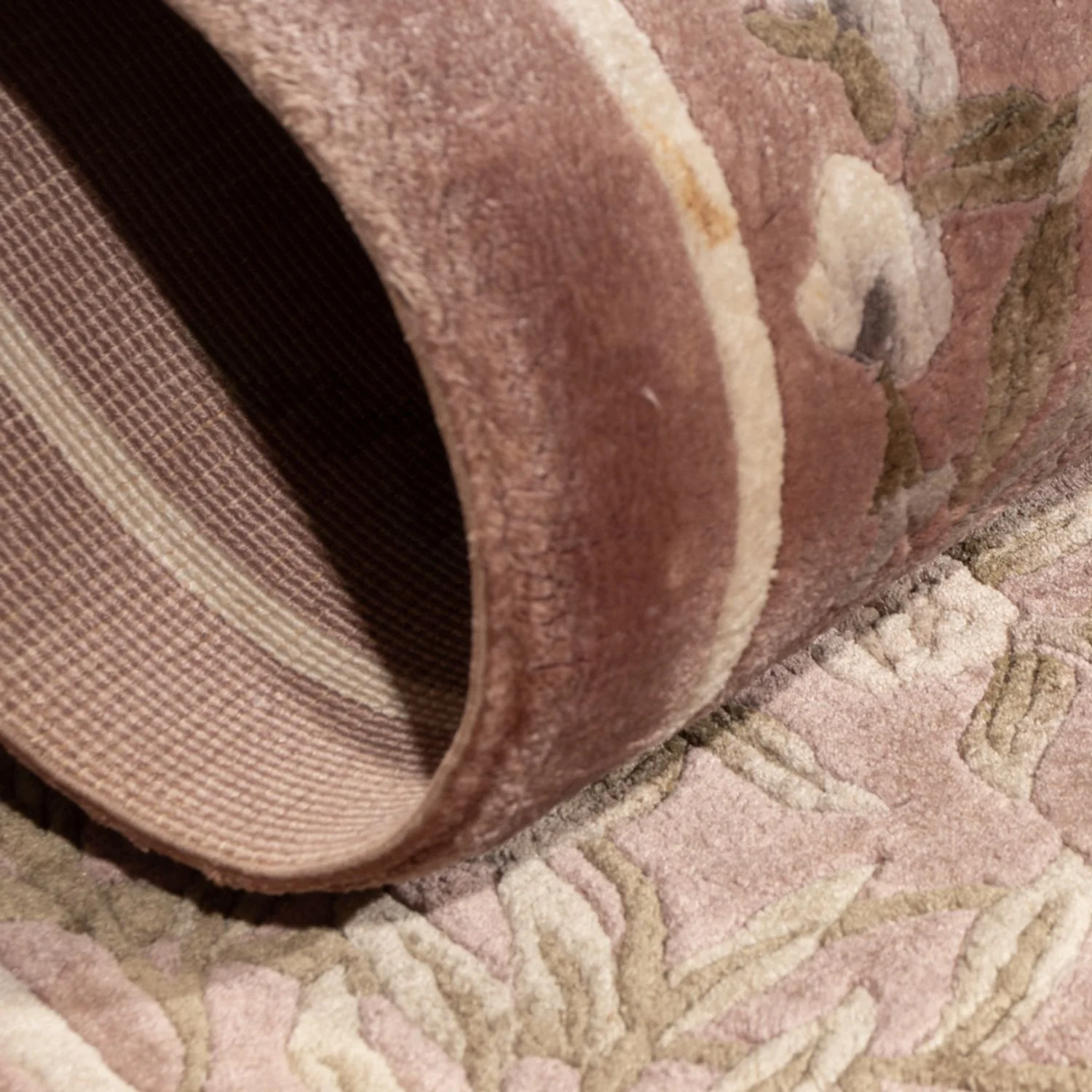 China Seide Teppich 123x62cm - Orientteppich - Image 4