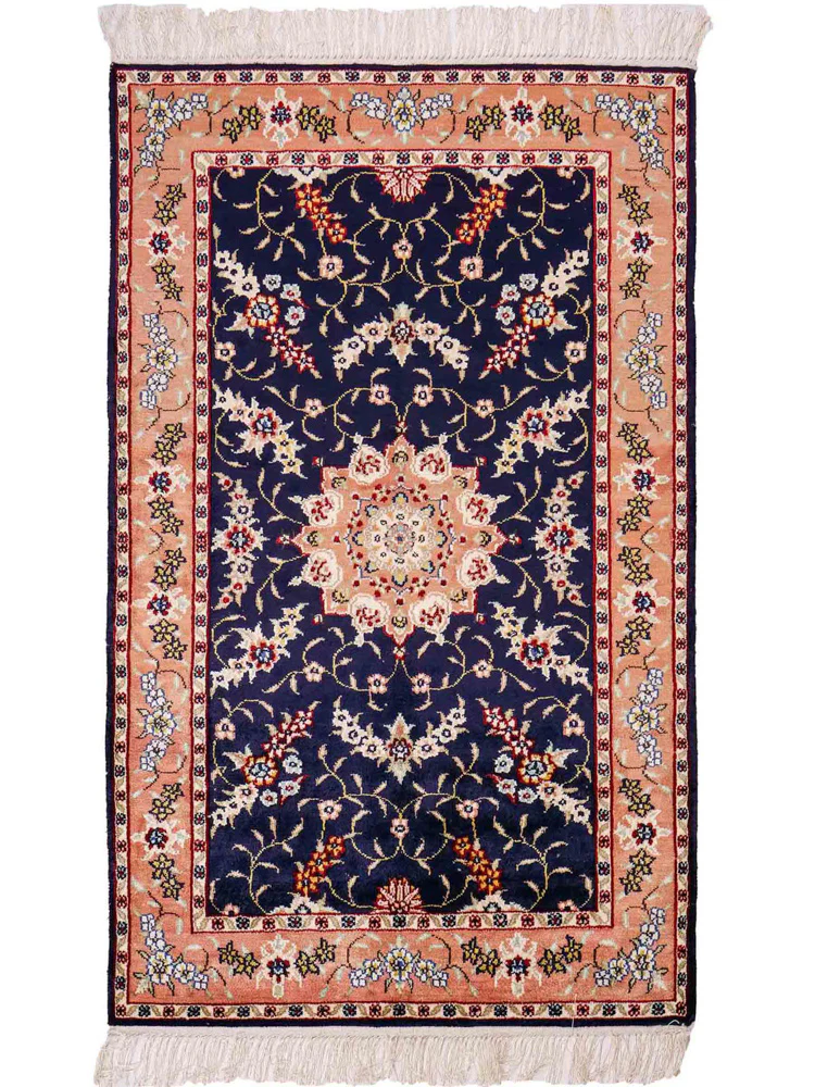 China Seide Teppich 123x77cm - Orientteppich