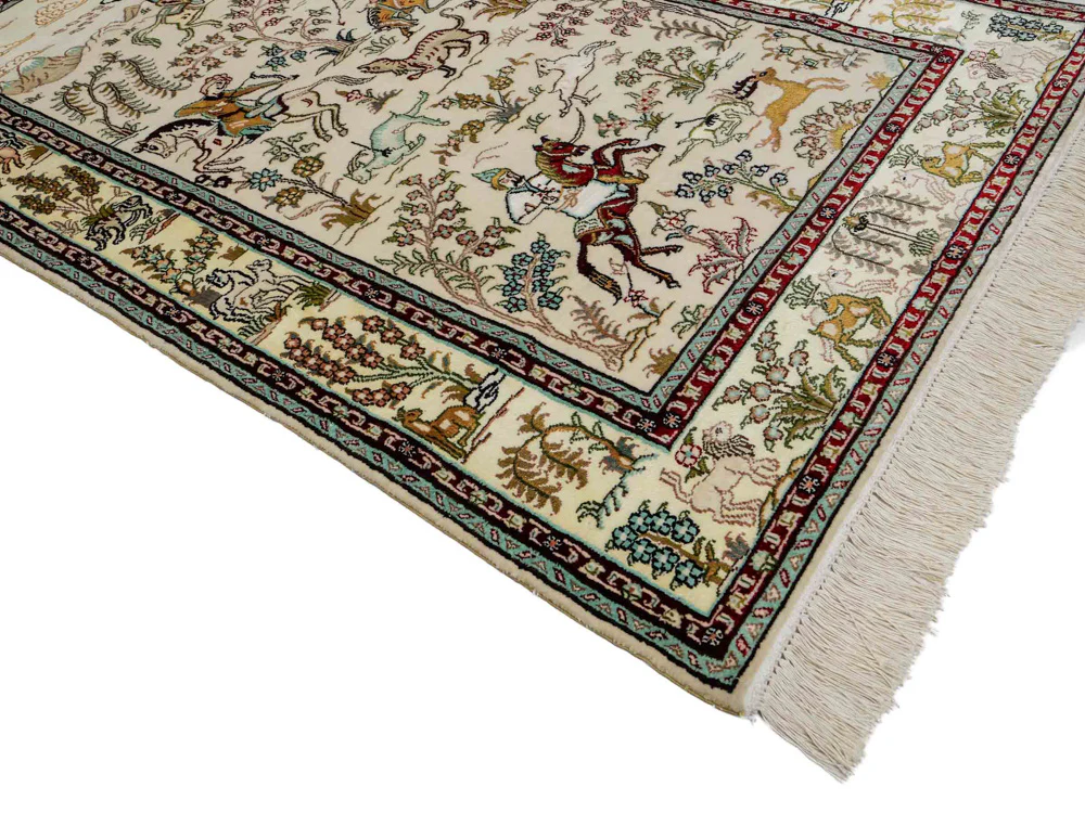 China Seide Teppich 150x88cm - Orientteppich - Image 3