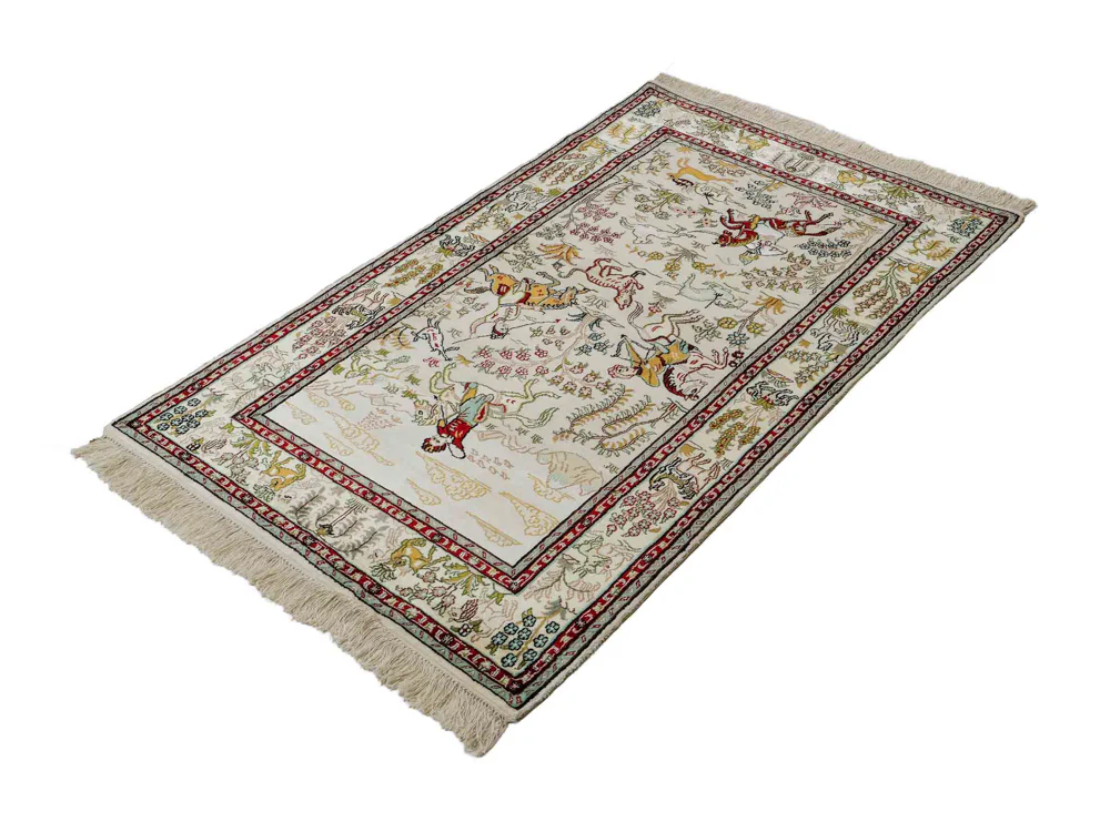 China Seide Teppich 150x88cm - Orientteppich - Image 5