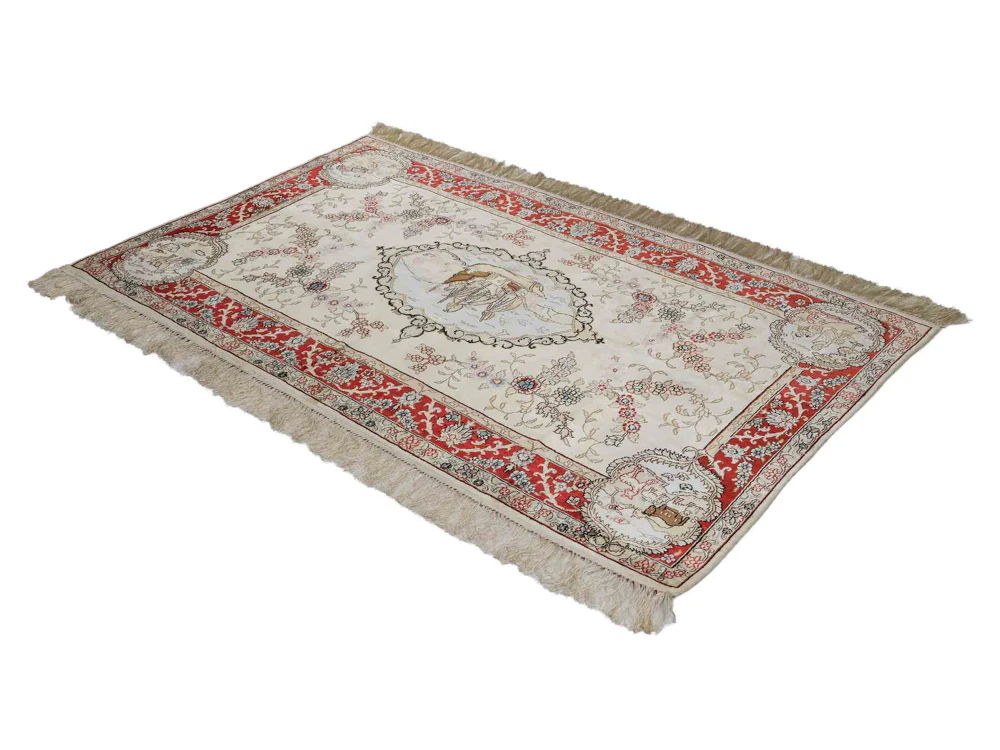 China Seide Teppich 153x95cm - Orientteppich - Image 5