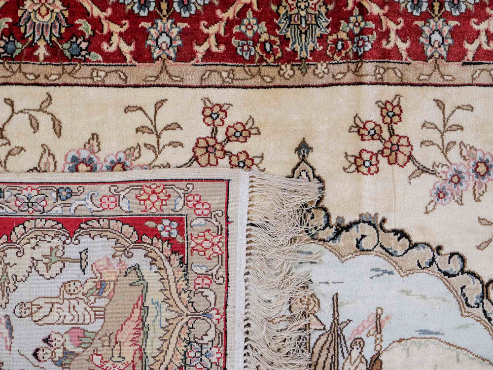 China Seide Teppich 153x95cm - Orientteppich - Image 7