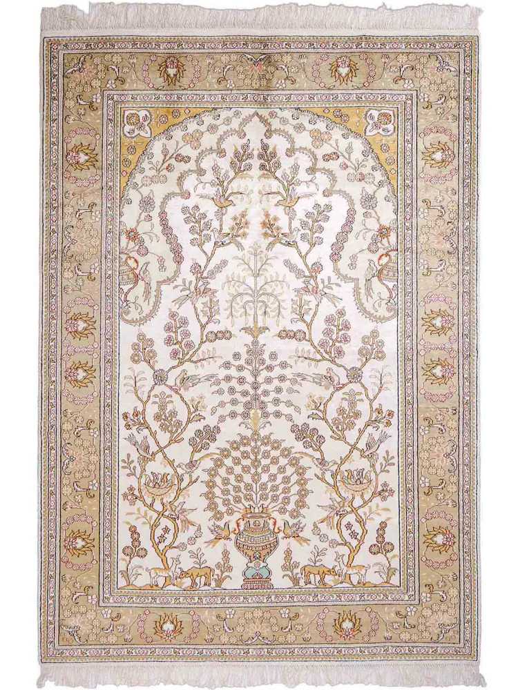 China Seide Teppich 183x124cm - Orientteppich
