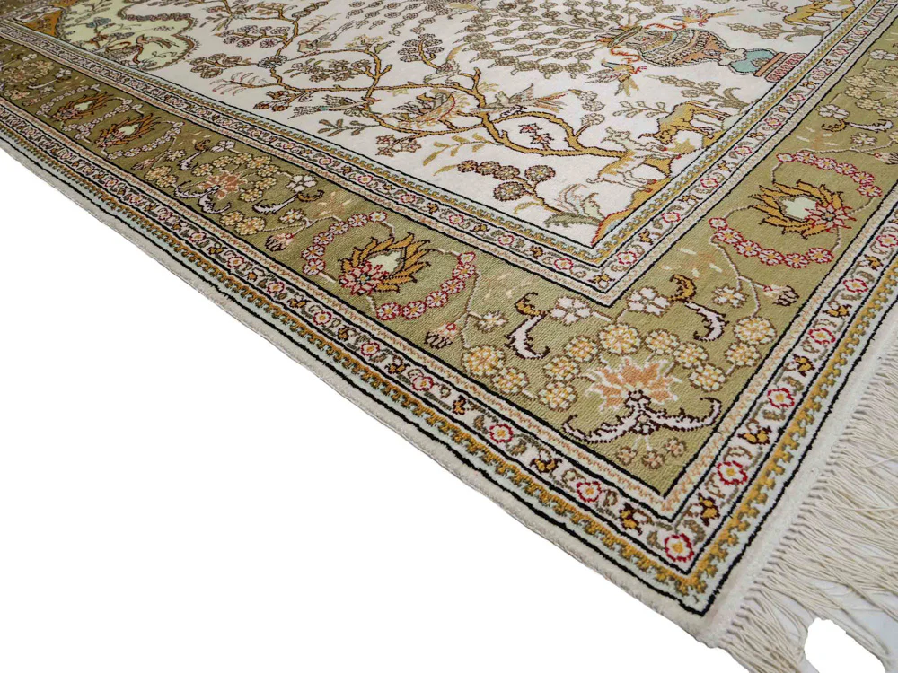 China Seide Teppich 183x124cm - Orientteppich - Image 3