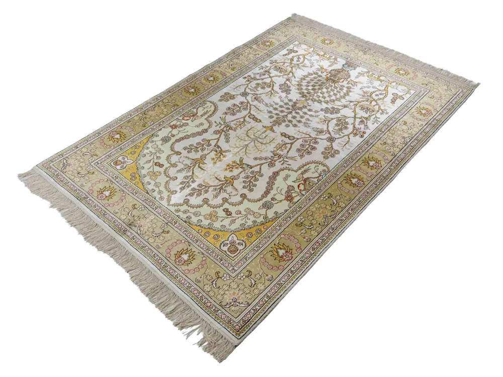 China Seide Teppich 183x124cm - Orientteppich - Image 5
