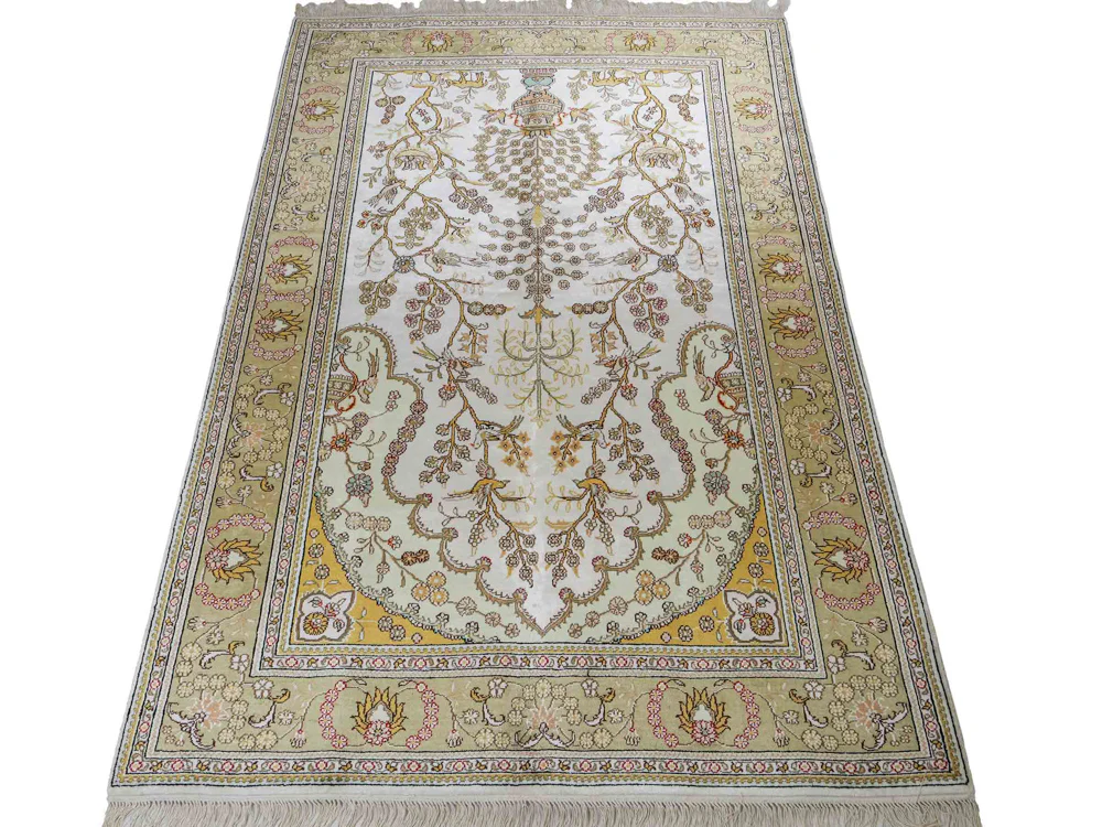China Seide Teppich 183x124cm - Orientteppich - Image 6