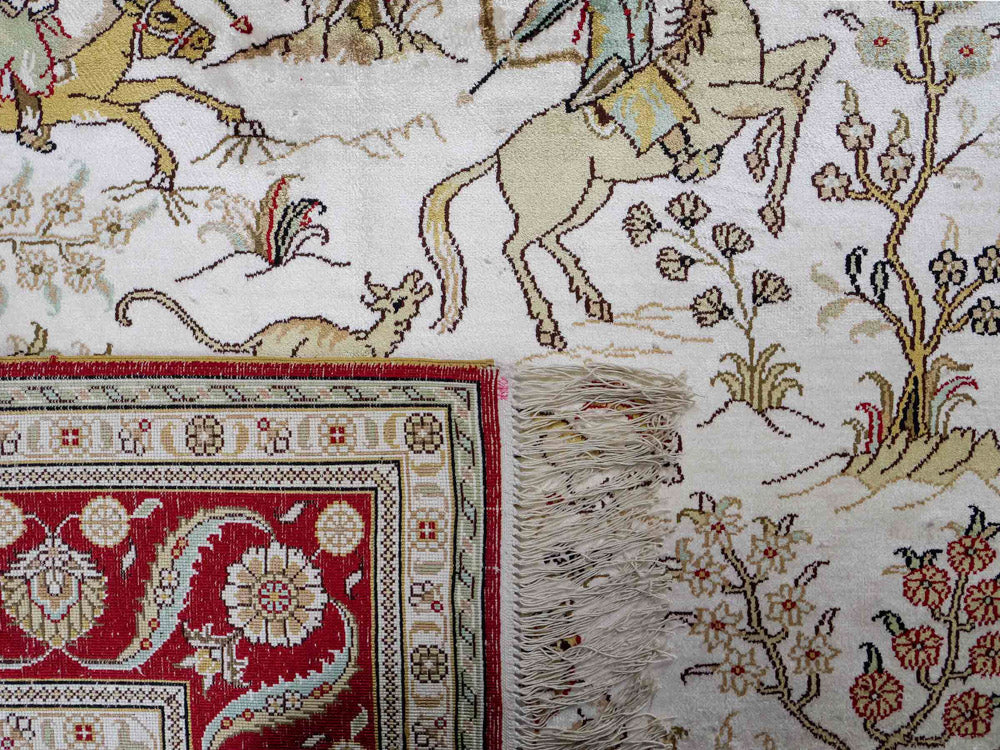 China Seide Teppich 183x124cm - Orientteppich - Image 7